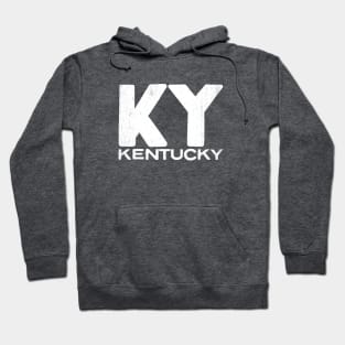 KY Kentucky State Vintage Typography Hoodie